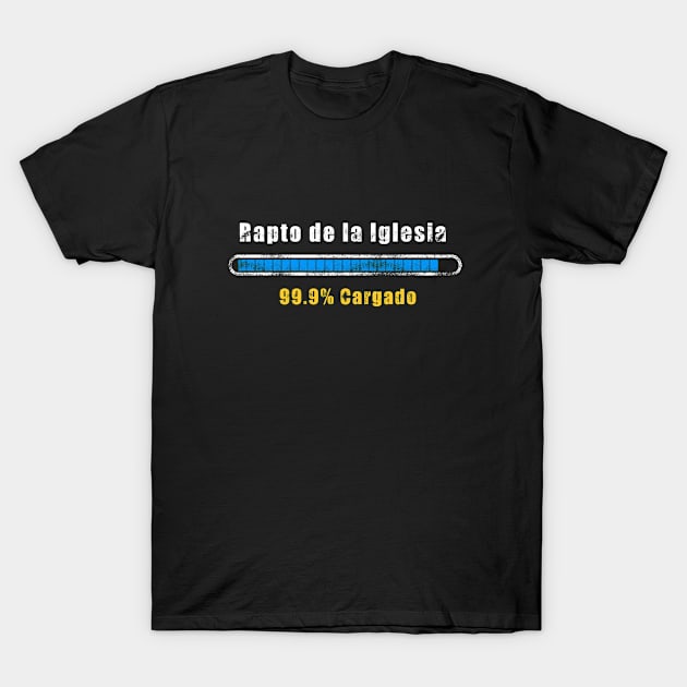 church, rapture, heaven, party, feast, Iglesia, Rapto, Arrebatamiento T-Shirt by Osmin-Laura